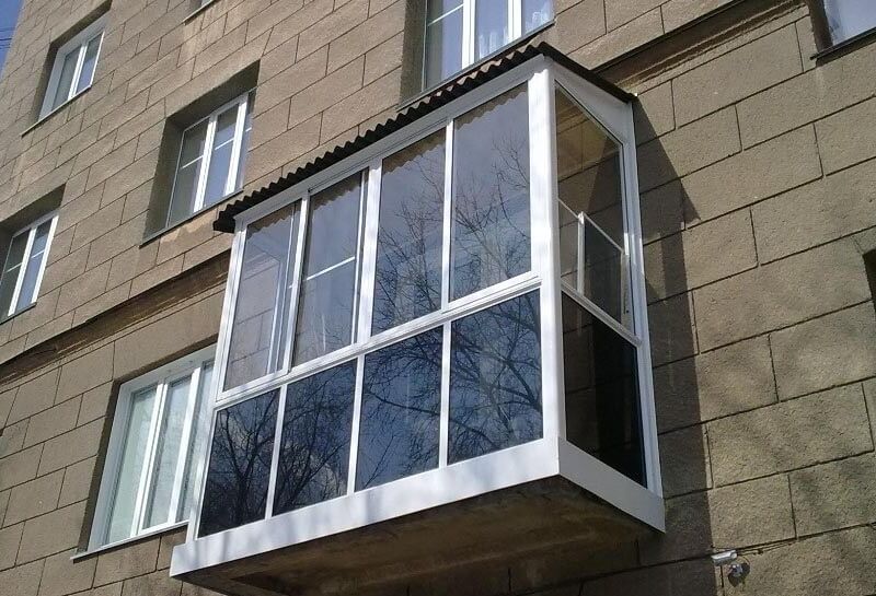 Теплое остекление балкона - фото 136