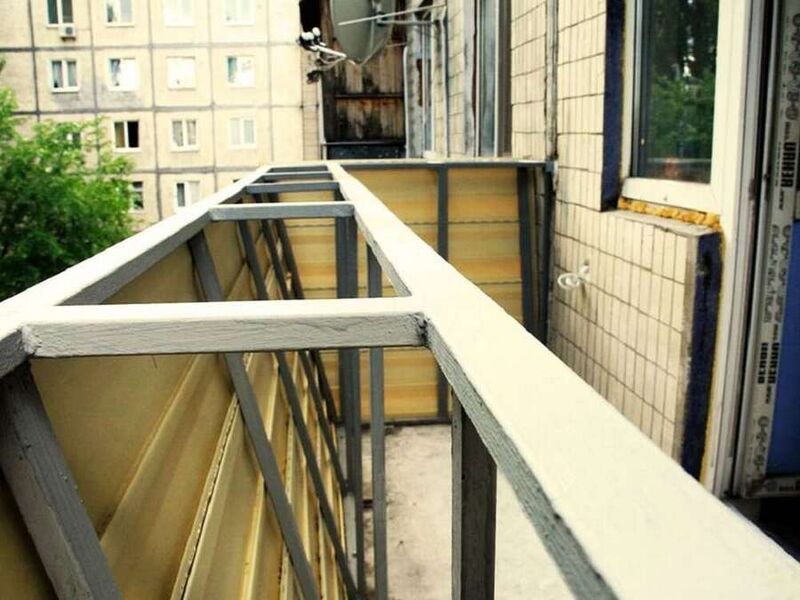 Холодное остекление балкона - фото 124