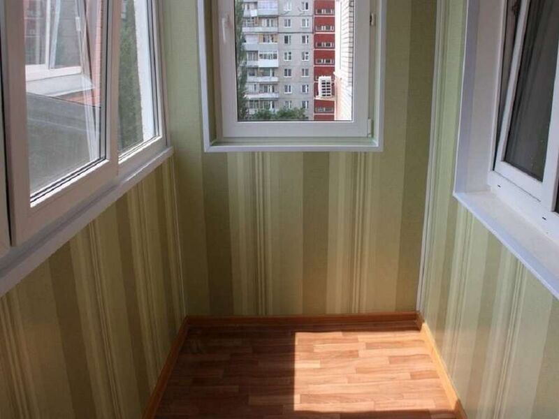 Теплое остекление балкона - фото 154