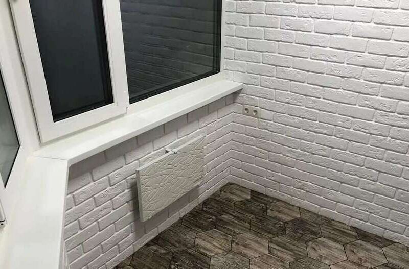 Теплое остекление балкона - фото 163