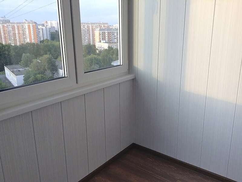 Теплое остекление балкона - фото 157