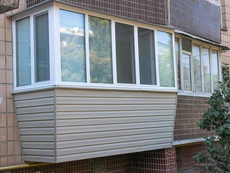 Теплое остекление балкона - фото 135